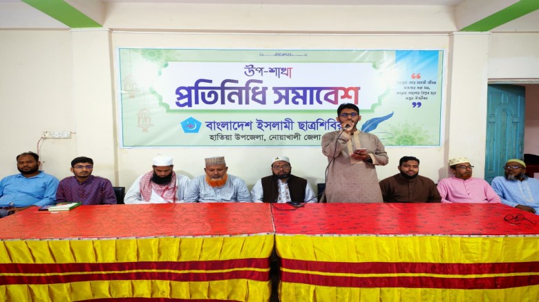 সাংগঠনিক দশক উপলক্ষে হাতিয়ায় ছাত্রশিবিরের উপশাখা প্রতিনিধি সমাবেশ