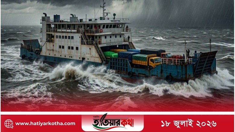 ৩ নম্বর স্থানীয় সতর্ক সংকেত: আগামীকাল চেয়ারম্যানঘাট–হাতিয়া রুটে ফেরি ‘মহানন্দা’ চলাচল বন্ধ